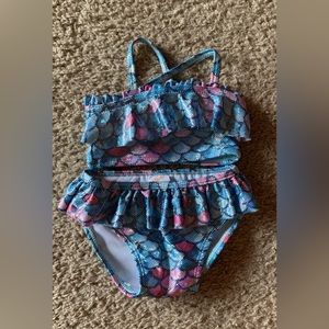 Mermaid Scales 2 Piece Bathing Suit from Gymboree in 3-6M